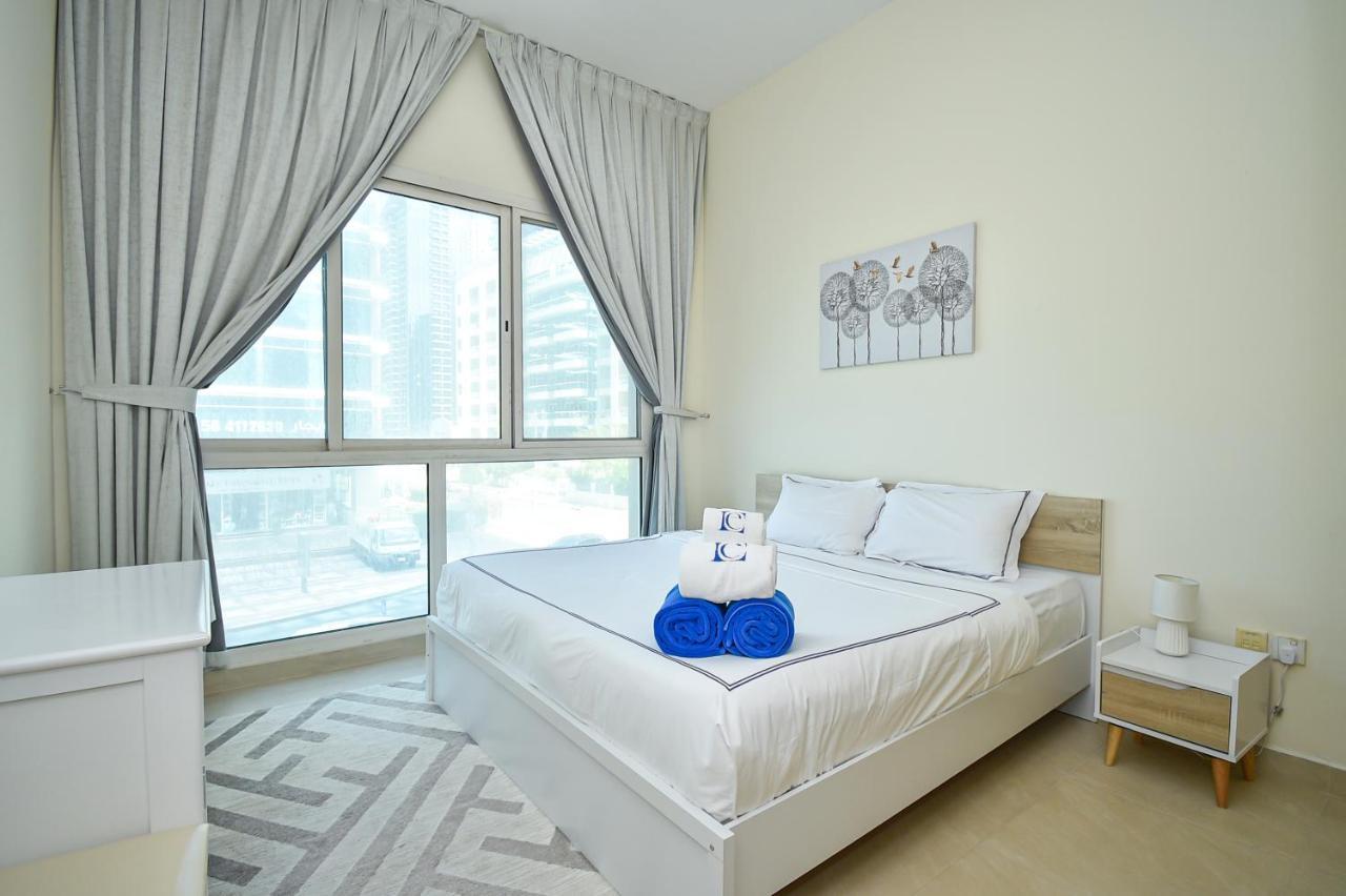 Luxury Escapes - Cozy 1 Bedroom With Study Room In Dubai Marina Park Tower Dış mekan fotoğraf