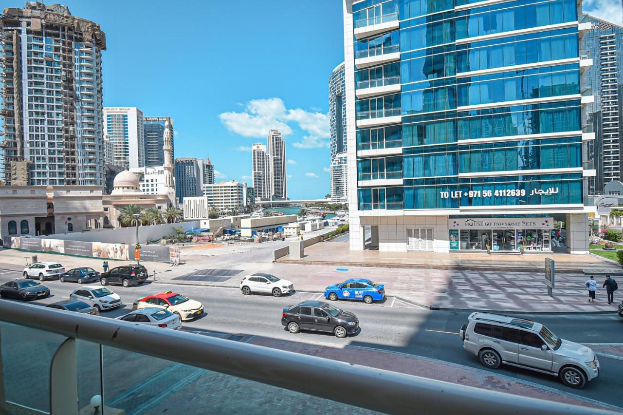 Luxury Escapes - Cozy 1 Bedroom With Study Room In Dubai Marina Park Tower Dış mekan fotoğraf